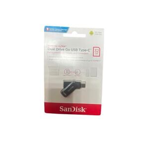 SanDisk Ultra Dual Drive Go 32GB USB-C/USB 3.1 Flash Drive (SDDDC3-032G-G46)